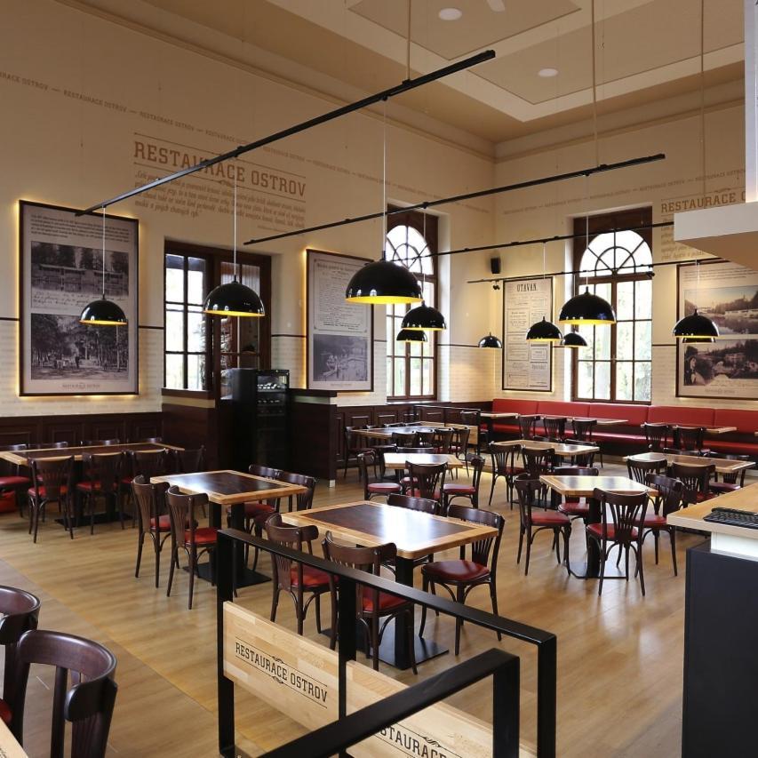 Penzion Restaurace Ostrov Piosek Zewnętrze zdjęcie